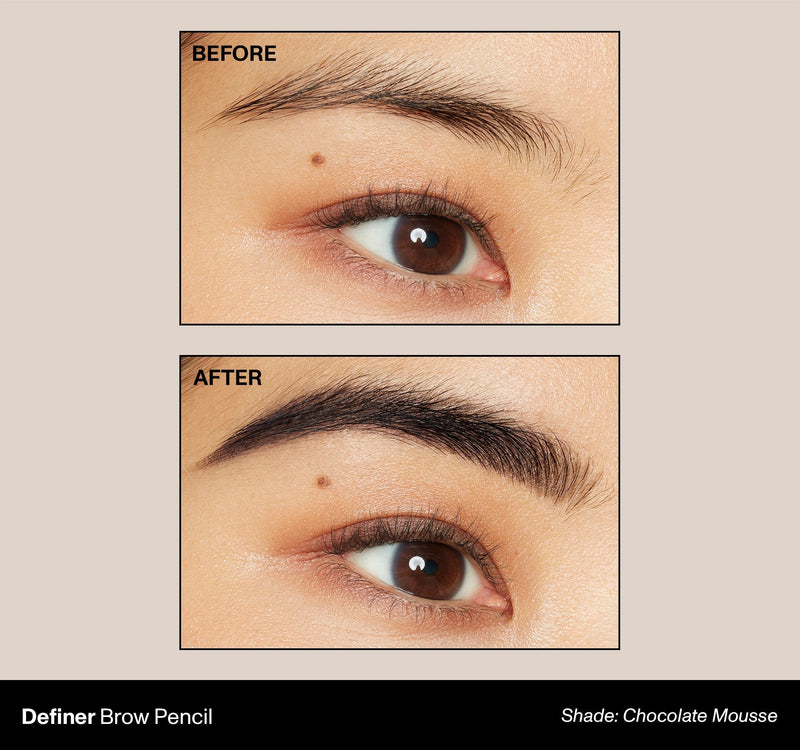 Definer Dual-Ended Brow Pencil & Spoolie - Chocolate Mousse - Image 5 out of 11