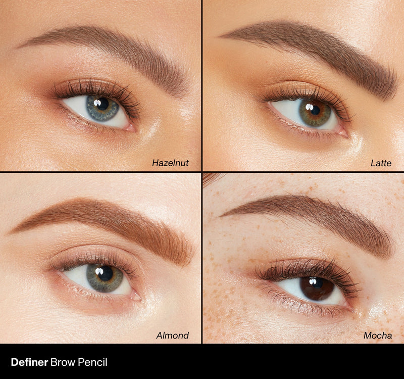 Definer Dual-Ended Brow Pencil & Spoolie - Latte - Image 3 out of 11