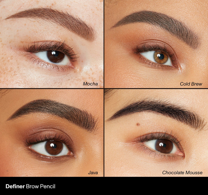 Definer Dual-Ended Brow Pencil & Spoolie - Cold Brew - Image 3 out of 11