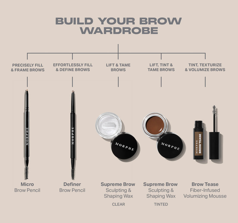 Brow Tease Fiber-Infused Volumizing Mousse - Almond - Image 9 out of 10