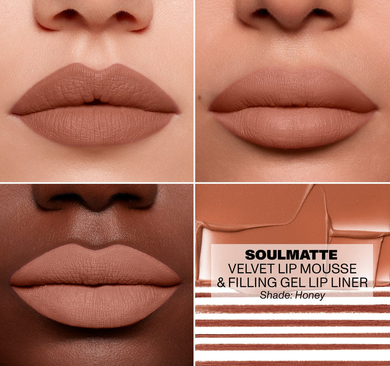 Soulmatte Filling Gel Lip Liner - Honey - Image 3 out of 6