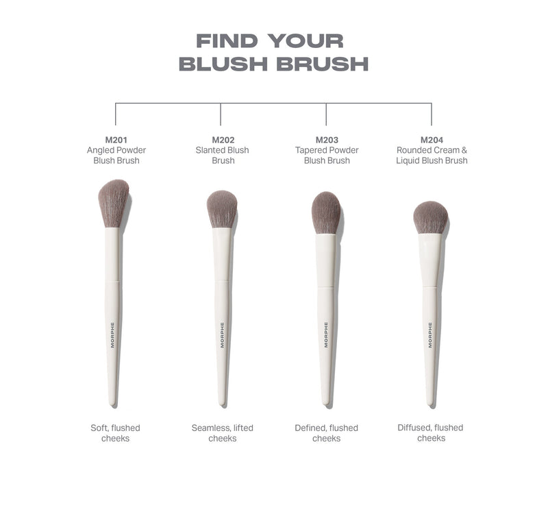 M204 Rounded Cream & Liquid Blush Brush - Image 5 out of 5