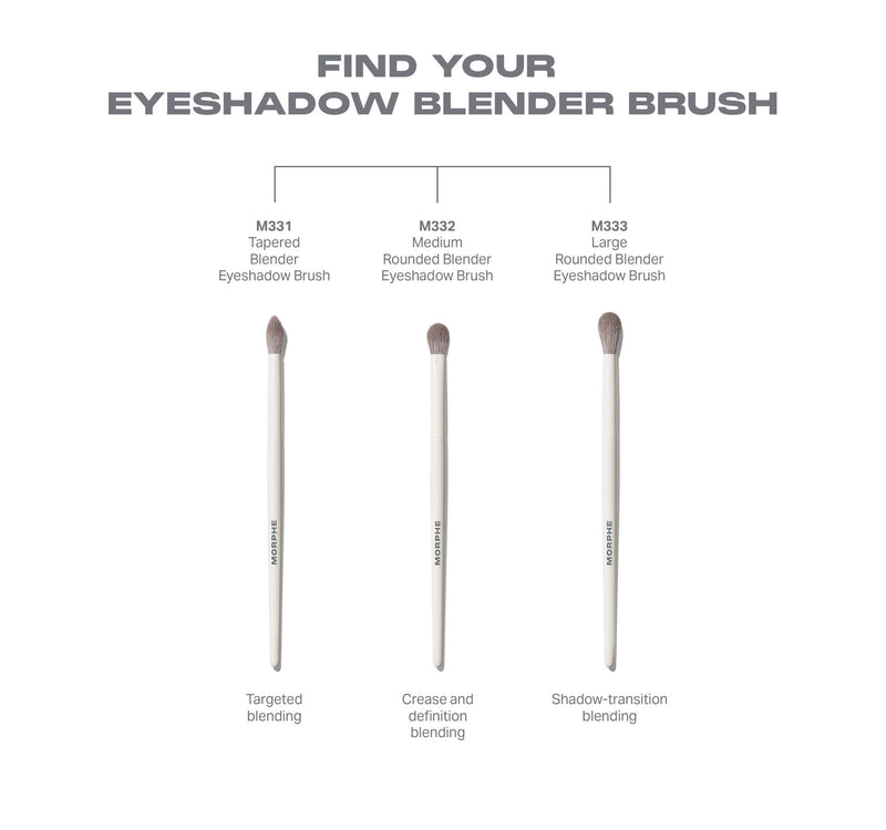 M331 Tapered Blender Eyeshadow Brush - Image 5 out of 5