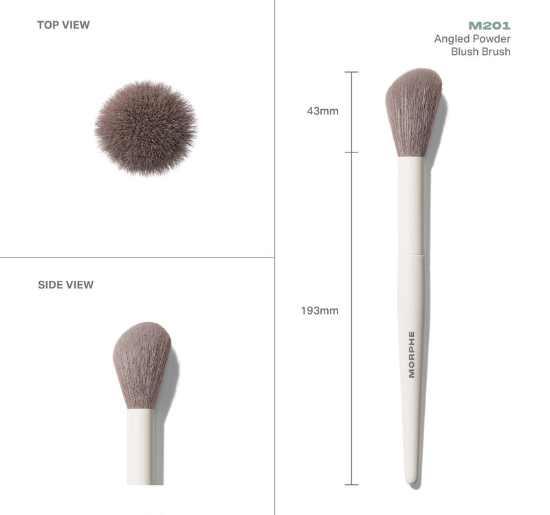 M201 Angled Powder Blush Brush - Image 4 out of 5