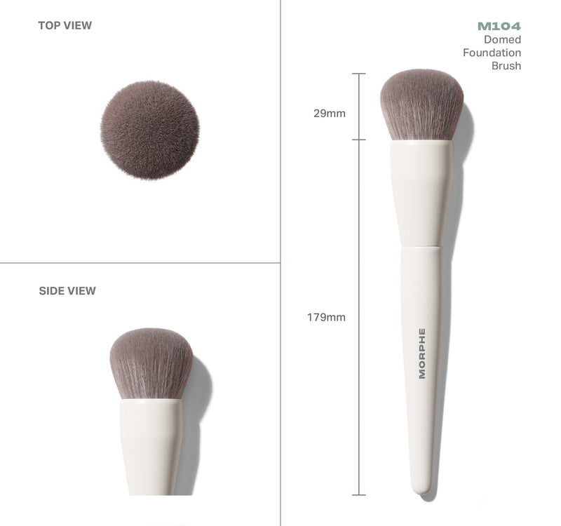 M104 Domed Foundation Brush - Image 3 out of 7