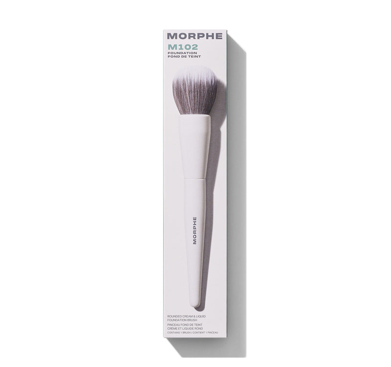 M102 Rounded Cream & Liquid Foundation Brush - Image 7 out of 7