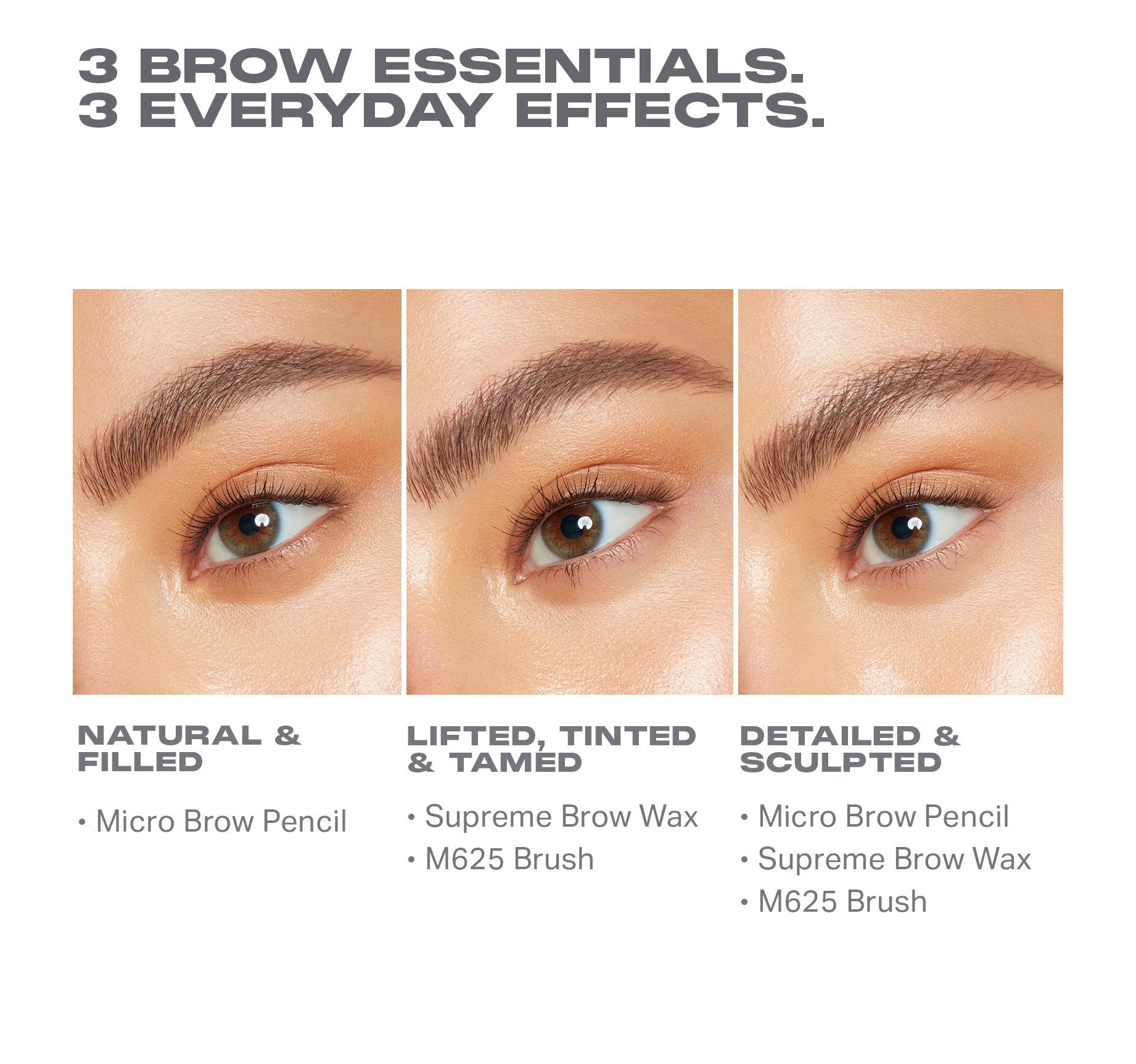 High Archiever Everyday Essentials Brow Kit - Latte - Image 3