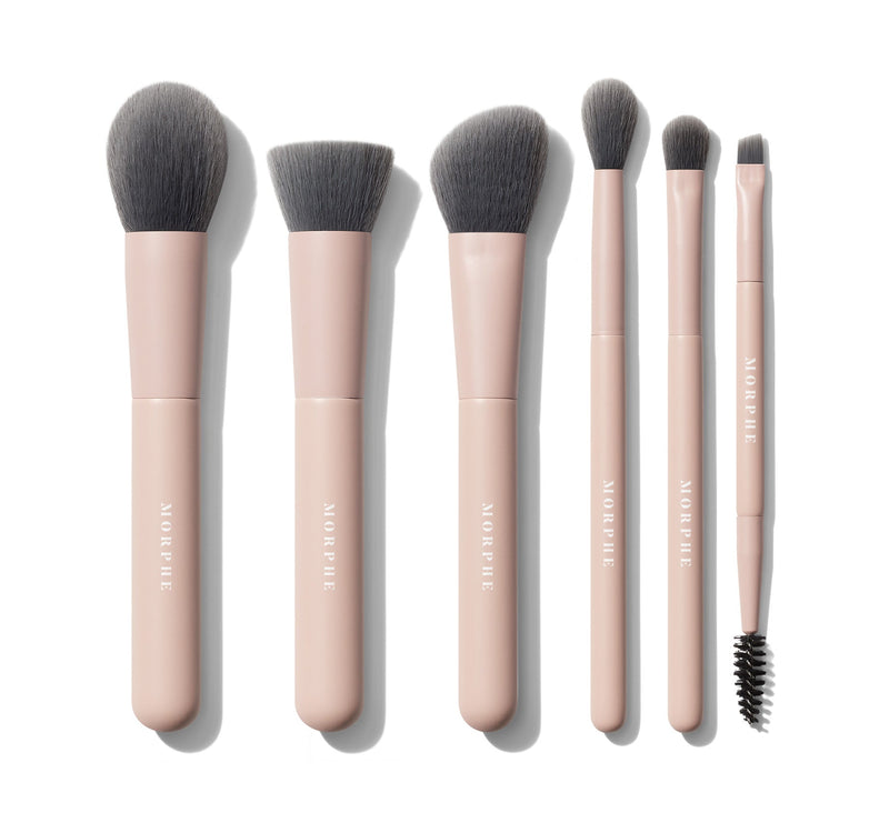 Travel Shaping Essentials Bamboo & Charcoal Infused Travel Brush Set - Image 5 out of 8