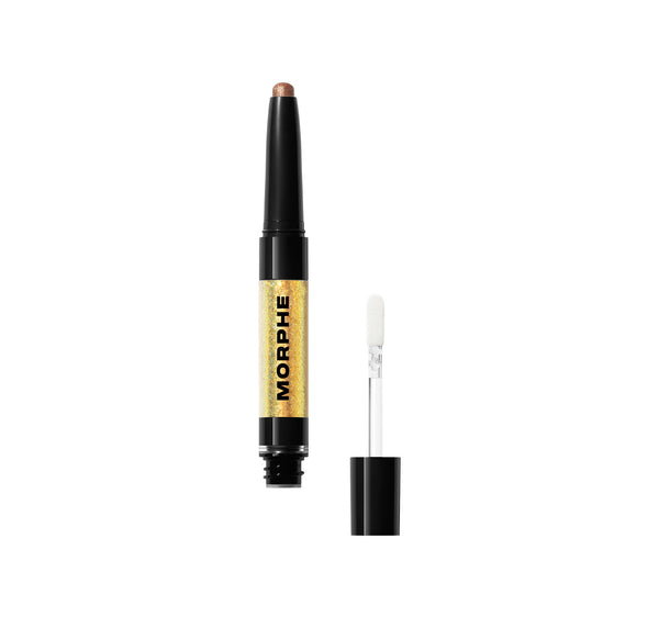 Mixed Signals Dual-Ended Cream & Liquid Shadow Stick - BFF/FWB - open