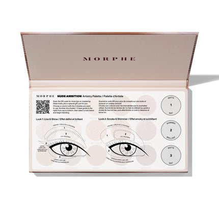 Nude Ambition Artistry Eyeshadow Palette | Morphe
