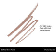 Definer Dual-Ended Brow Pencil & Spoolie - Biscotti - Image 2