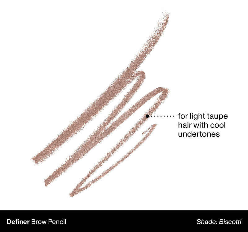 Definer Dual-Ended Brow Pencil & Spoolie - Biscotti - Image 2 out of 11