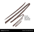 Definer Dual-Ended Brow Pencil & Spoolie - Chocolate Mousse - Image 2