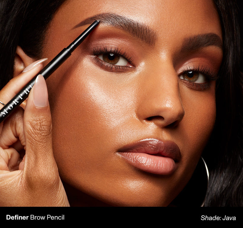 Definer Dual-Ended Brow Pencil & Spoolie - Hazelnut - Image 7