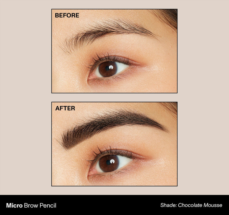 Micro Brow Dual-Ended Pencil & Spoolie - Chocolate Mousse - Image 6 out of 11