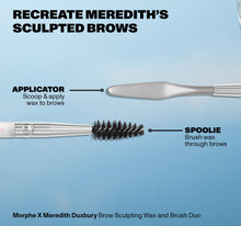 Morphe X Meredith Duxbury Brow Sculpting Wax And Brush Duo-view-6