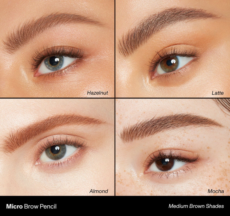 Micro Brow Dual-Ended Pencil & Spoolie - Latte - Image 3 out of 11