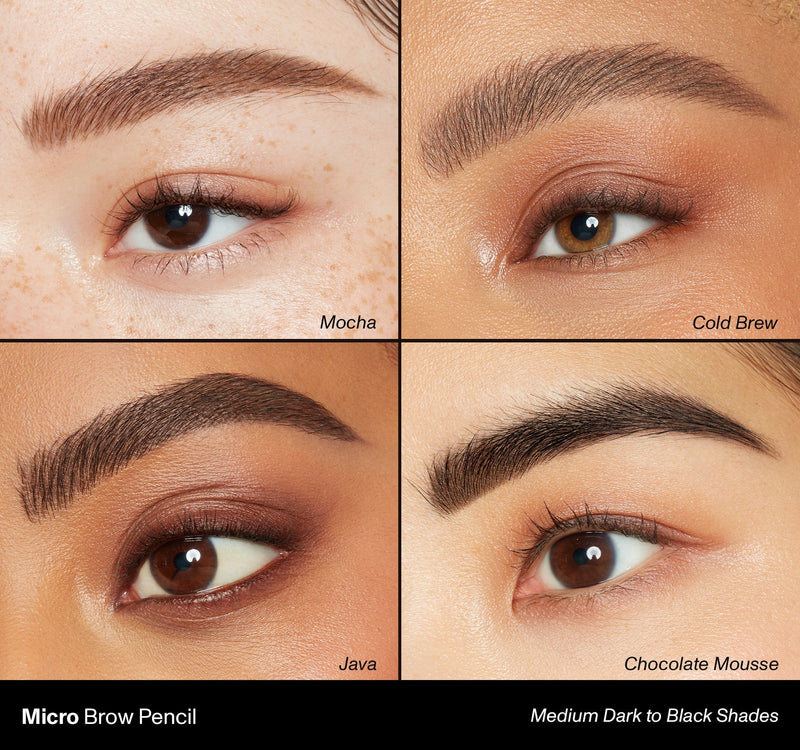 Micro Brow Dual-Ended Pencil & Spoolie - Mocha - Image 3 out of 11