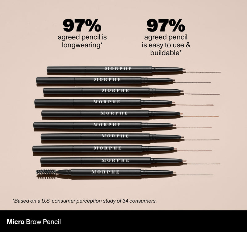 Micro Brow Dual-Ended Pencil & Spoolie - Cold Brew - Image 5 out of 10