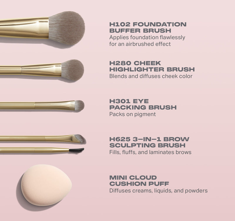 Compose Yourself 6-Piece Brush & Tool Set - Image 6 out of 6