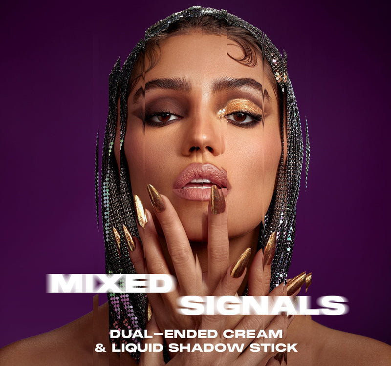 Mixed Signals Dual-Ended Cream & Liquid Shadow Stick - Flirtatious / Faithful - Image 10 out of 12