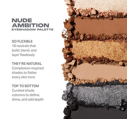 Nude Ambition Artistry Eyeshadow Palette | Morphe