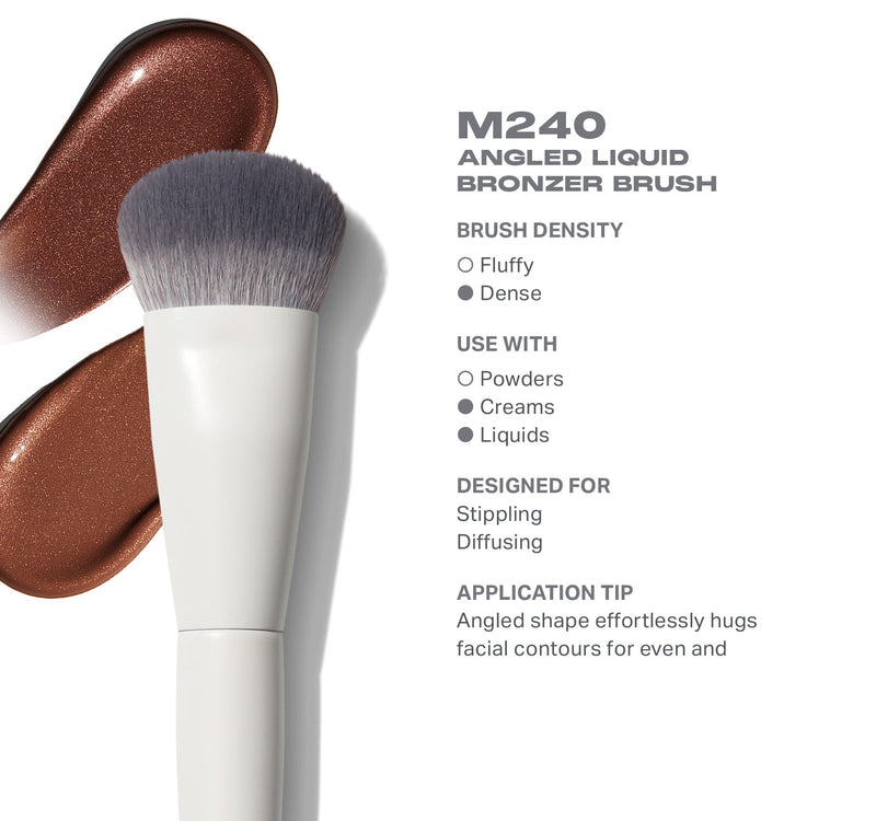 M240 Angled Liquid Bronzer Brush - Image 2