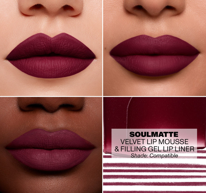 Soulmatte Velvet Lip Mousse - Compatible - Image 4