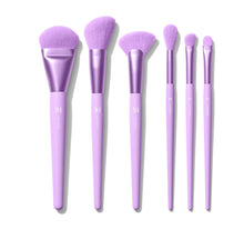 Ultralavender 6-Piece Face & Eye Brush Set - Brushes Included-view-2