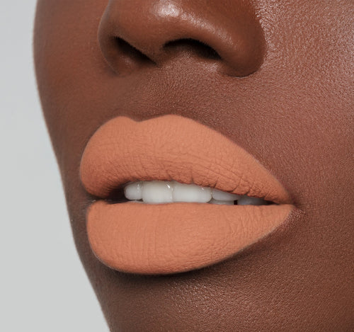 MATTE LIQUID LIPSTICK - TAUNT ON MODEL, view larger image-view-4