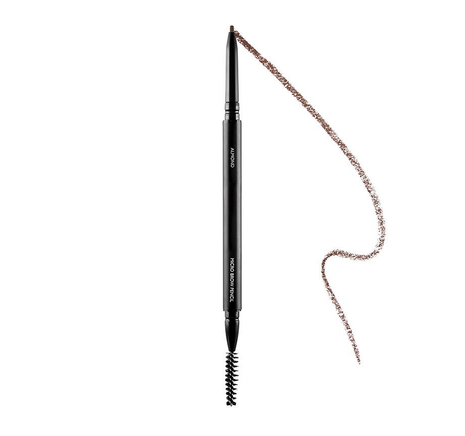 Micro Brow Dual-Ended Pencil & Spoolie - Almond - Image 1