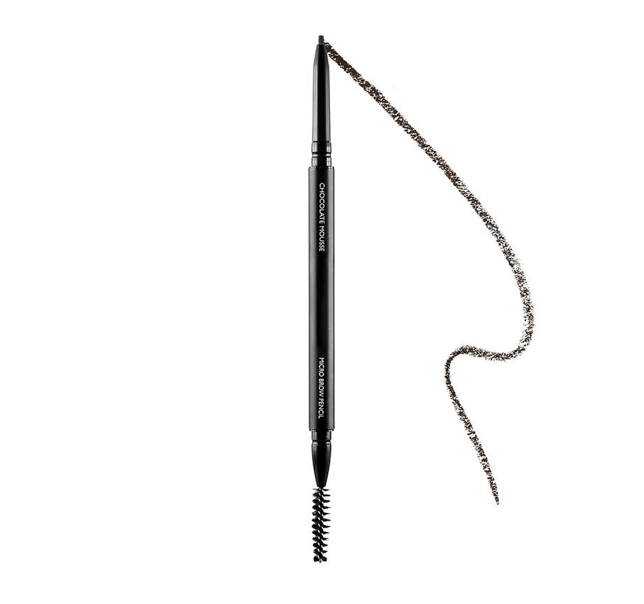Micro Brow Dual-Ended Pencil & Spoolie - Chocolate Mousse - Image 1