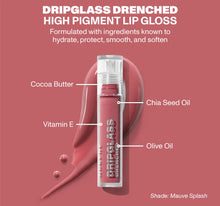 Dripglass Drenched High Pigment Lip Gloss - Mauve Splash-view-9
