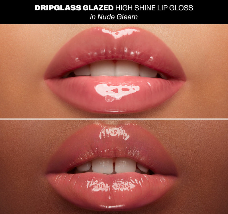 Dripglass Glazed High Shine Lip Gloss - Nude Gleam - Image 4