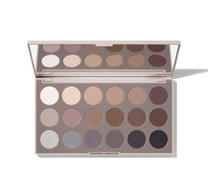 18CT Matte Essentials Artistry Palette - palette open